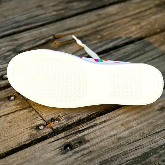 Rainbow Heart Canvas Shoes - Picture 7 of 7